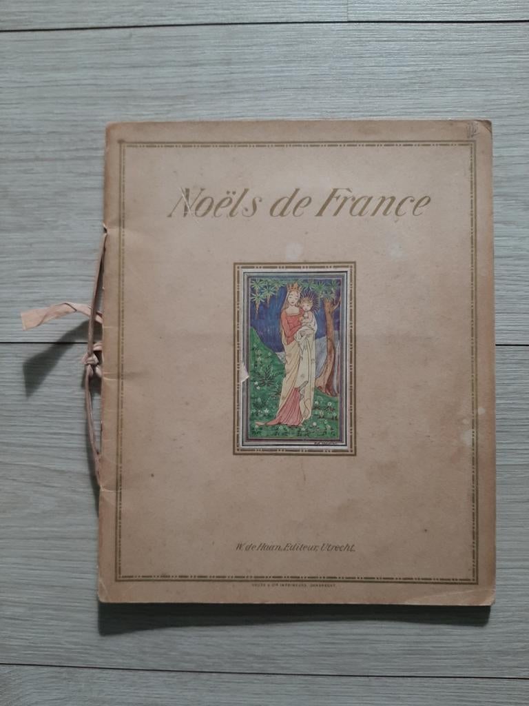 Noëls de France - Willem Pijper & Rie Cramer (1930), Muziek en Instrumenten, Ophalen of Verzenden, Gebruikt, Klassiek, Piano