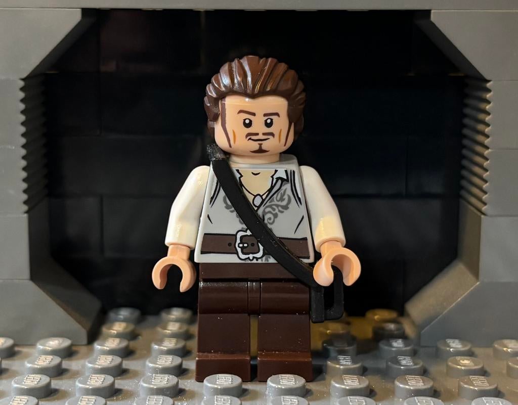 Lego Pirates of the Caribbean Will Turner poc026, Overige thema's, Lego, Ophalen of Verzenden, Zo goed als nieuw