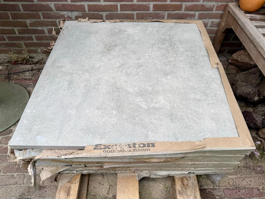 KeraMassiva Carino terrastegels 90x90x3cm - Nieuw, Tuin en Terras, Tegels en Klinkers, Ophalen, Keramiek, Nieuw, 5 tot 10 m²