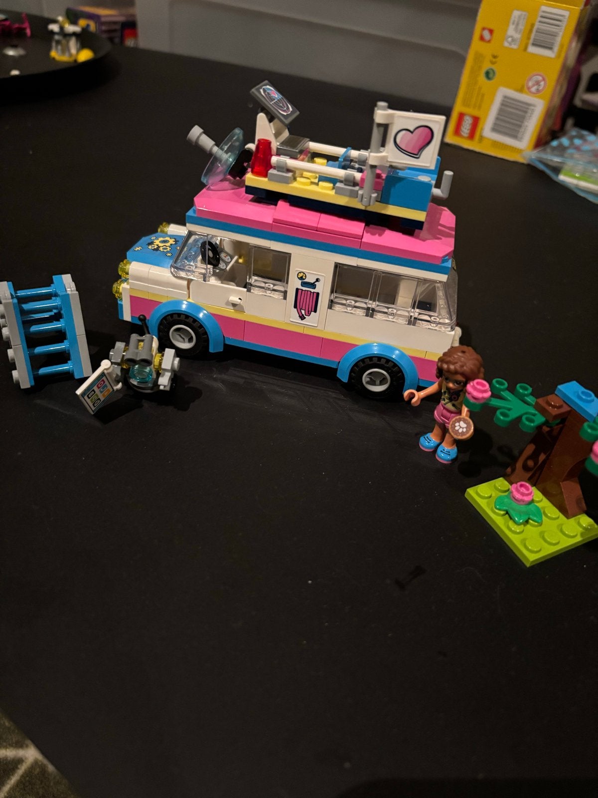 Lego Friends Olivia's Missievoertuig 41333, Gebruikt, Lego, Friends, Ophalen of Verzenden