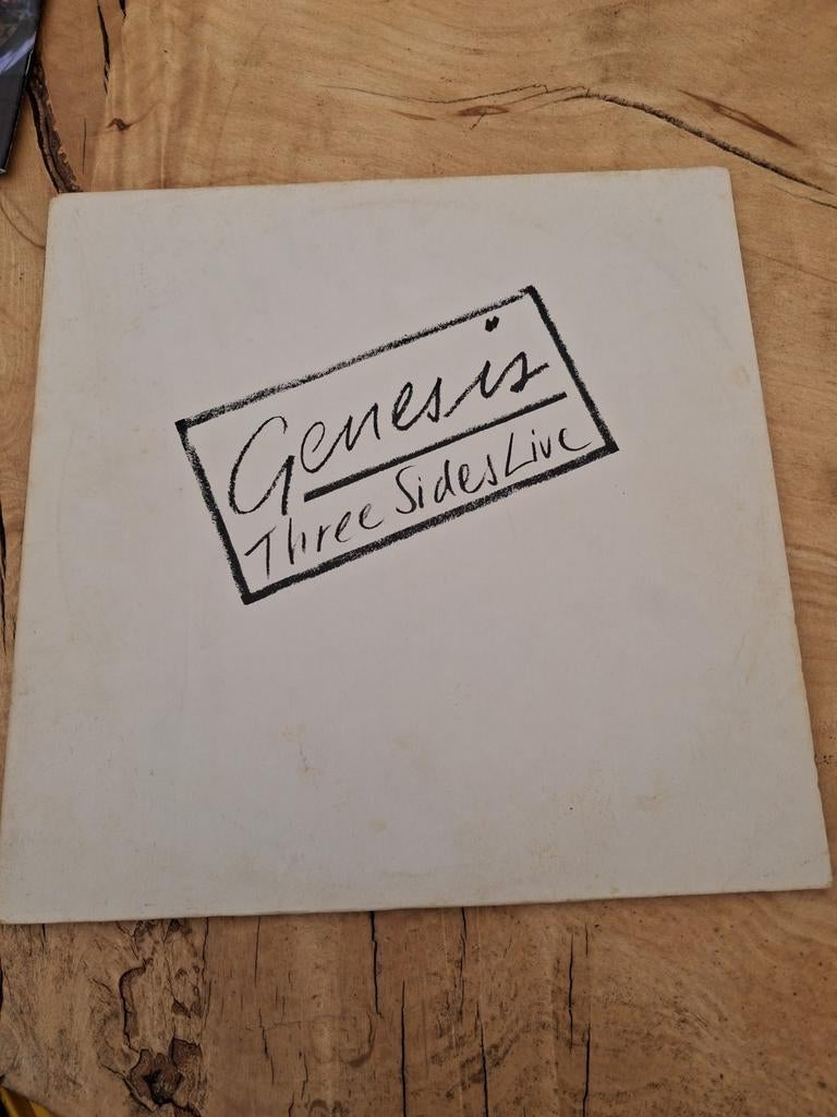 Genesis - Three Sides Live (Dubbel-LP, 1982), Progressive, Gebruikt, 1980 - 1989, Ophalen of Verzenden