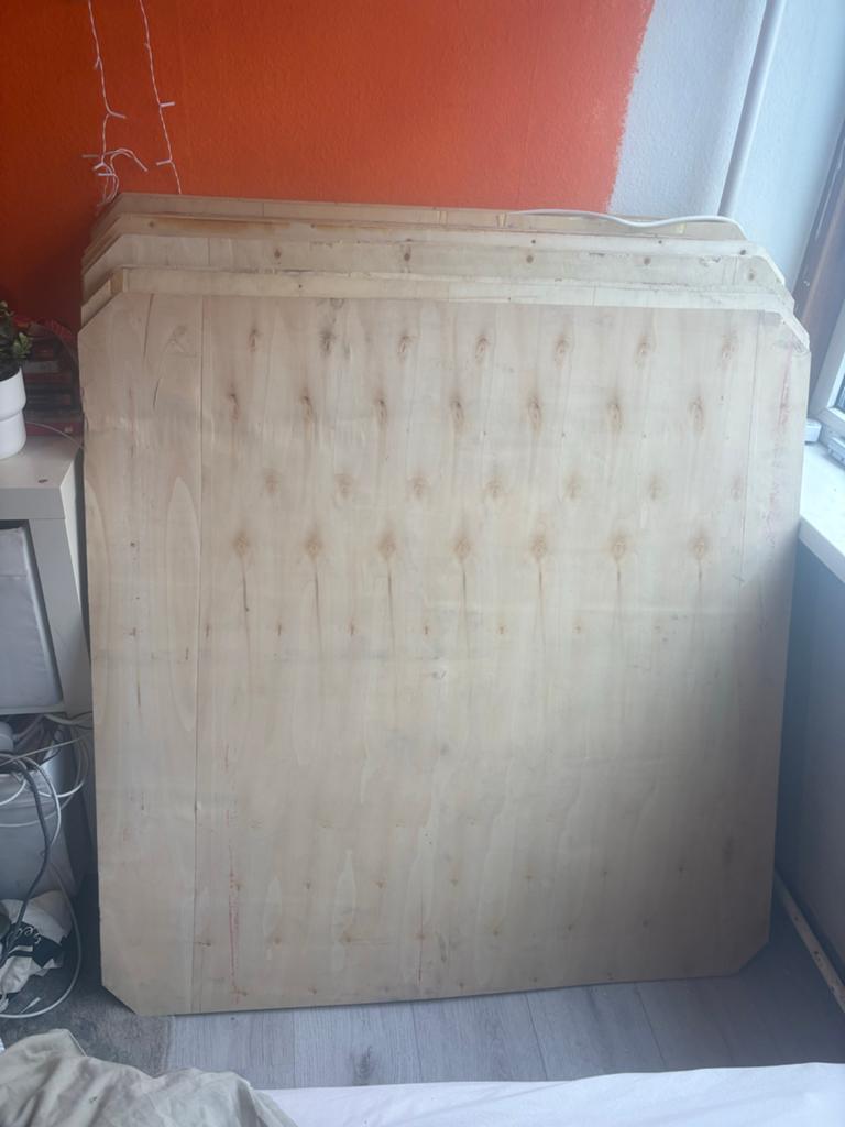Houten platen multiplex diverse afmetingen en diktes, Ophalen of Verzenden, Zo goed als nieuw, Eenpersoons, 90 cm