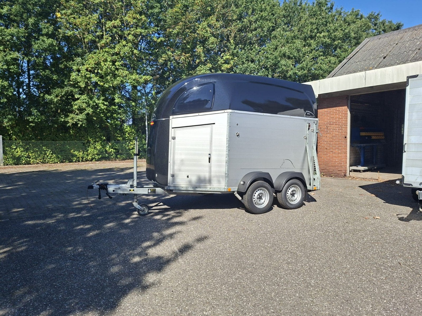 bockmann big champion, Ophalen, Zo goed als nieuw, Aluminium, 2-paards trailer
