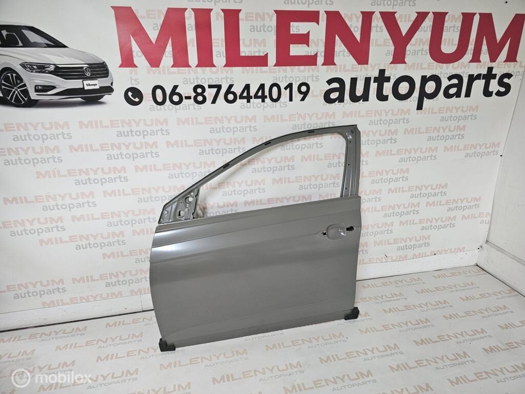 Portier linksvoor Volkswagen Polo AW1 ('17-'21), Voor, Nieuw, Ophalen of Verzenden, Links voor portier (kaal)