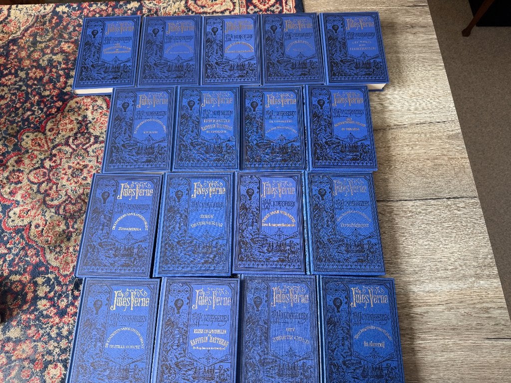 Jules Verne. Wonderreizen. 17 Delen., Ophalen of Verzenden, Zo goed als nieuw