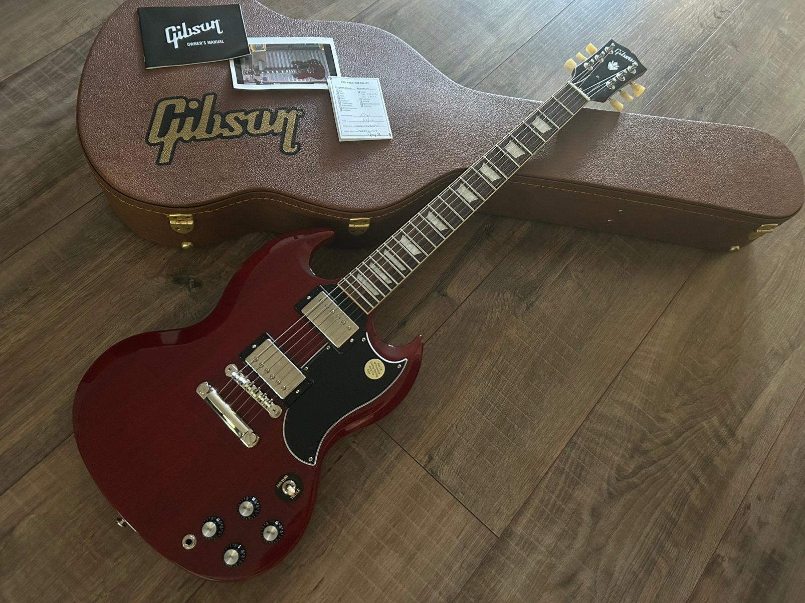 Gibson SG Standard ‘61 Vintage Cherry “Original Collection”, Muziek en Instrumenten, Ophalen, Zo goed als nieuw, Solid body, Gibson