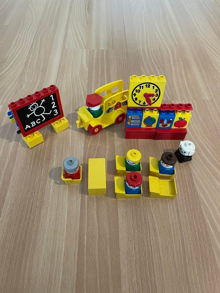 Vintage lego duplo school 2645 collecters item, Kinderen en Baby's, Speelgoed | Duplo en Lego, Ophalen of Verzenden, Gebruikt