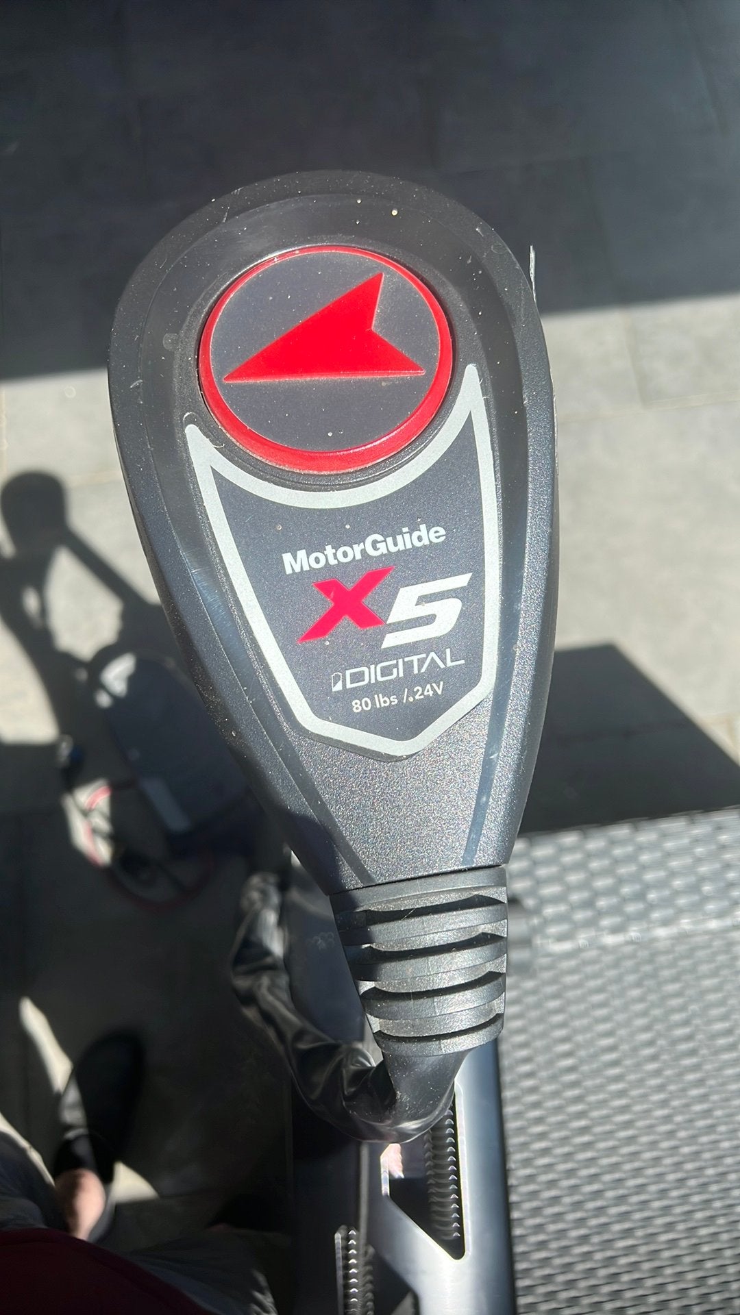 Elektrische boegmotor 24 volt 80 lbs, Ophalen, Minder dan 5 pk, Elektrisch, Zo goed als nieuw