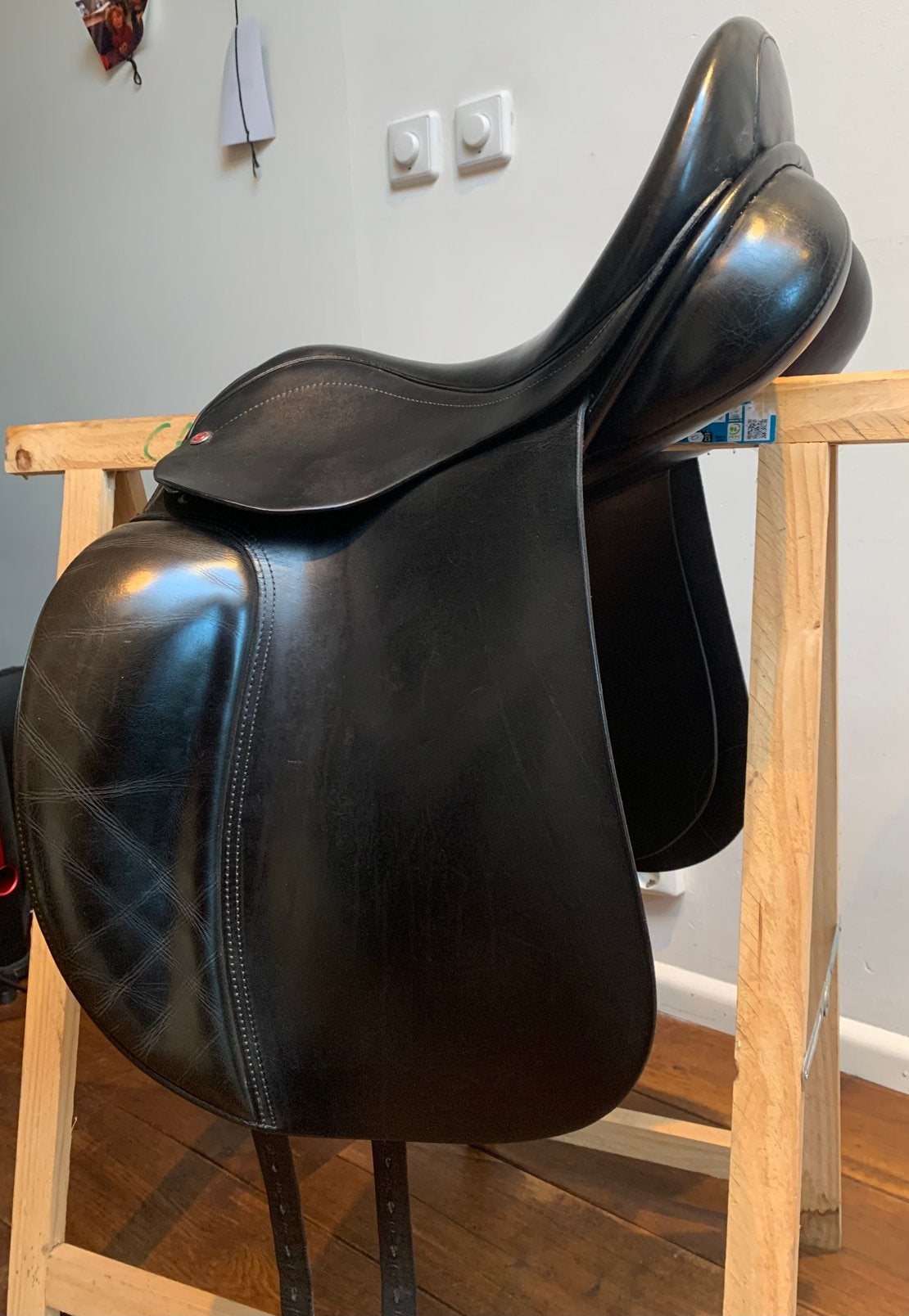Schutte Sentrix zadel 17inch mt 31, Dieren en Toebehoren, Gebruikt, Dressuur, Overige merken, M (17 inch)
