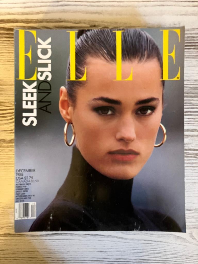 Elle Magazine USA december 1988, Verzamelen, Tijdschriften, Kranten en Knipsels, Ophalen of Verzenden, 1980 tot heden, Buitenland