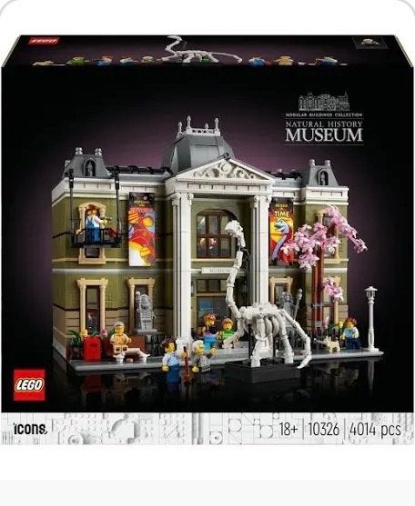 LEGO Icons 10326 NatuurHistorisch Museum - nieuw, Ophalen of Verzenden, Nieuw, Overige merken