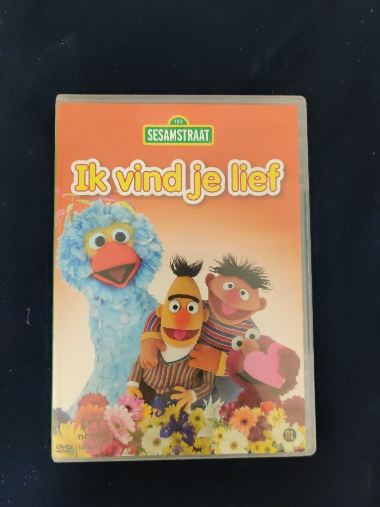 1 2 3 Sesamstraat - Ik vind je lief, Alle leeftijden, Ophalen of Verzenden, Komedie