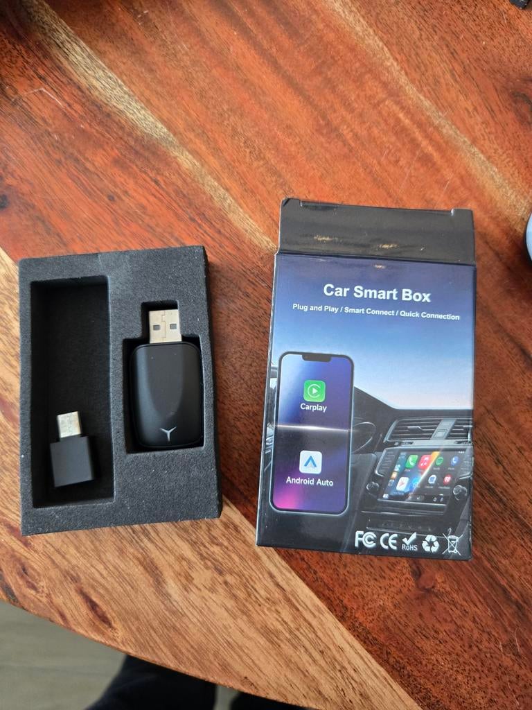Car Smart Box - CarPlay & Android Auto Adapter, Auto diversen, Auto-accessoires, Nieuw, Ophalen of Verzenden