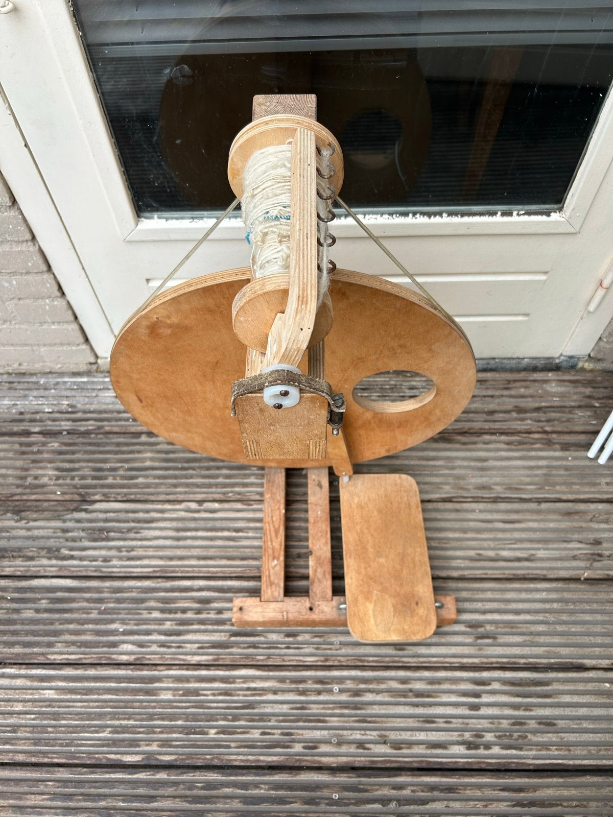Louet houten spinnewiel - perfect voor handwerk, Ophalen, Gebruikt, Spinnewiel