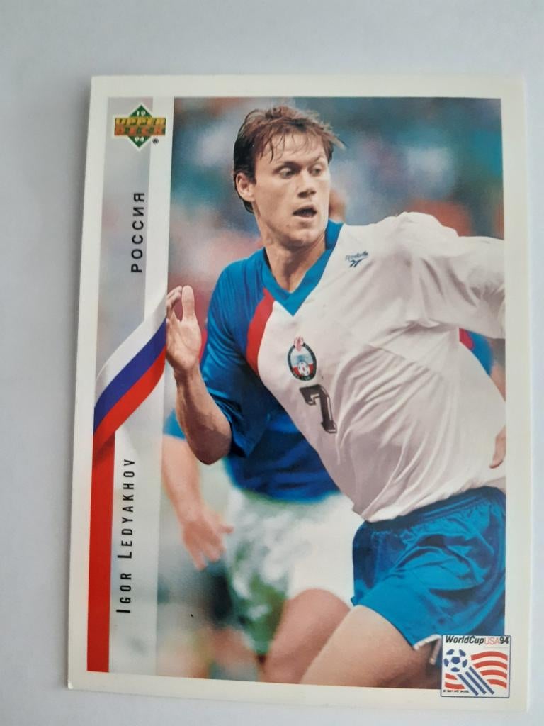 Kaartje Igor Ledyakhov, Ophalen of Verzenden, Nieuw, Buitenlandse clubs, Poster, Plaatje of Sticker