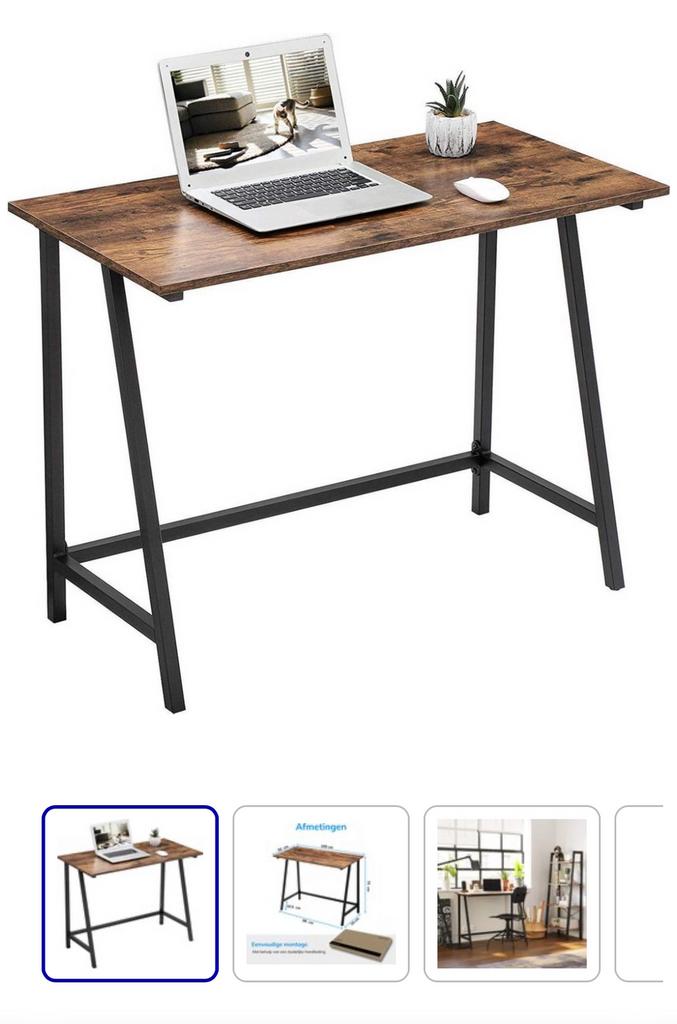 Computer tafel (afmeting staat bij afbeelding)NIEUW IN DOOS, Ophalen, Zo goed als nieuw