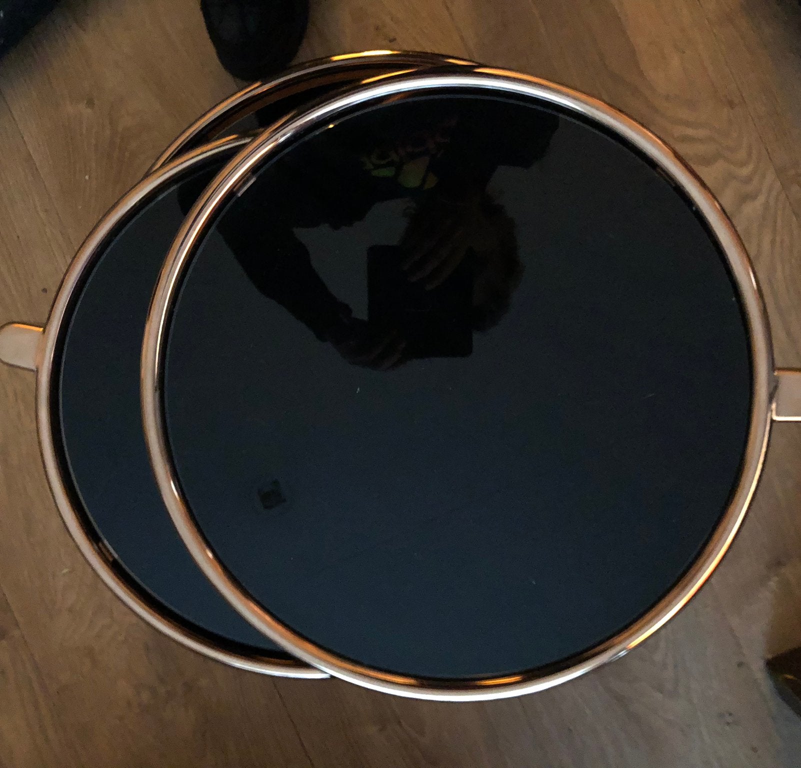 Foto 5 van Vintage Swivel tafel MILO BAUGHMAN style, Leitmotiv