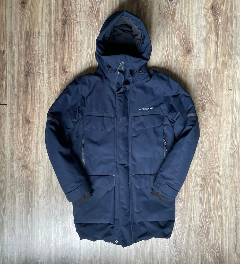 Didriksons Drew USX Parka Winterjas - waterproof, Kleding | Heren, Jassen | Winter, Verzenden, Zo goed als nieuw, Maat 46 (S) of kleiner