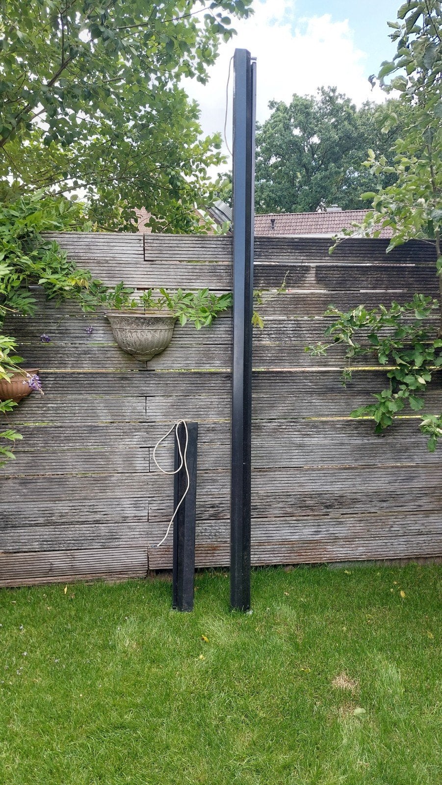 Elektrische Screens met Afstandsbediening (450cm & 90cm), Tuin en Terras, Gebruikt, 450 cm of meer, Elektrisch, Ophalen of Verzenden