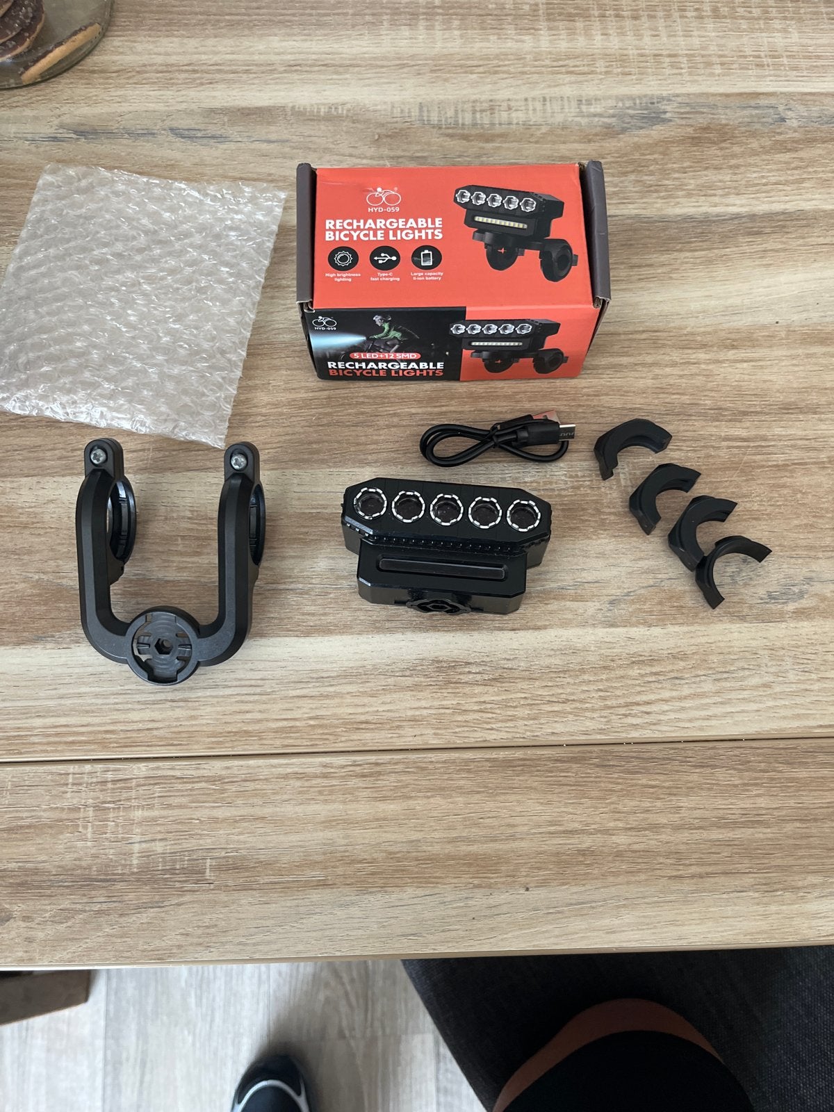 Oplaadbare fietsverlichting - soortvan bya light, Verlichtingsset, Nieuw, Ophalen of Verzenden, Oplaadbaar
