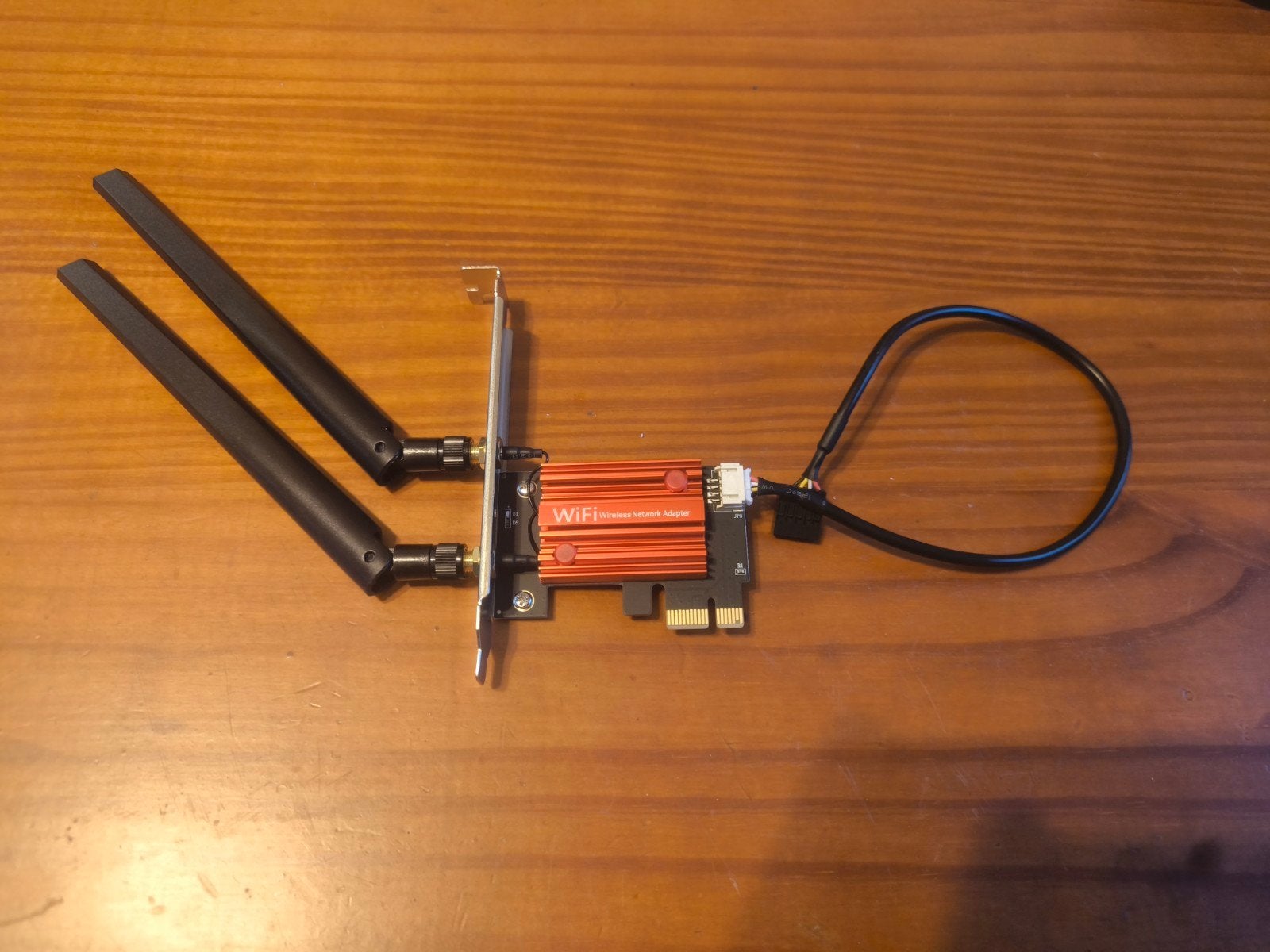 Wifi Netwerk Adapter met Antenne - Zo goed als nieuw, Computers en Software, Netwerkkaarten, Ophalen of Verzenden, Zo goed als nieuw