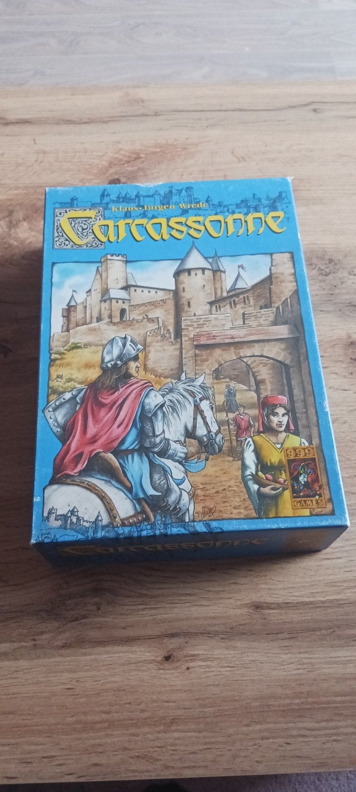 Nr 22) Carcassonne basisspel (incompleet), Drie of vier spelers, Ophalen of Verzenden, Gebruikt