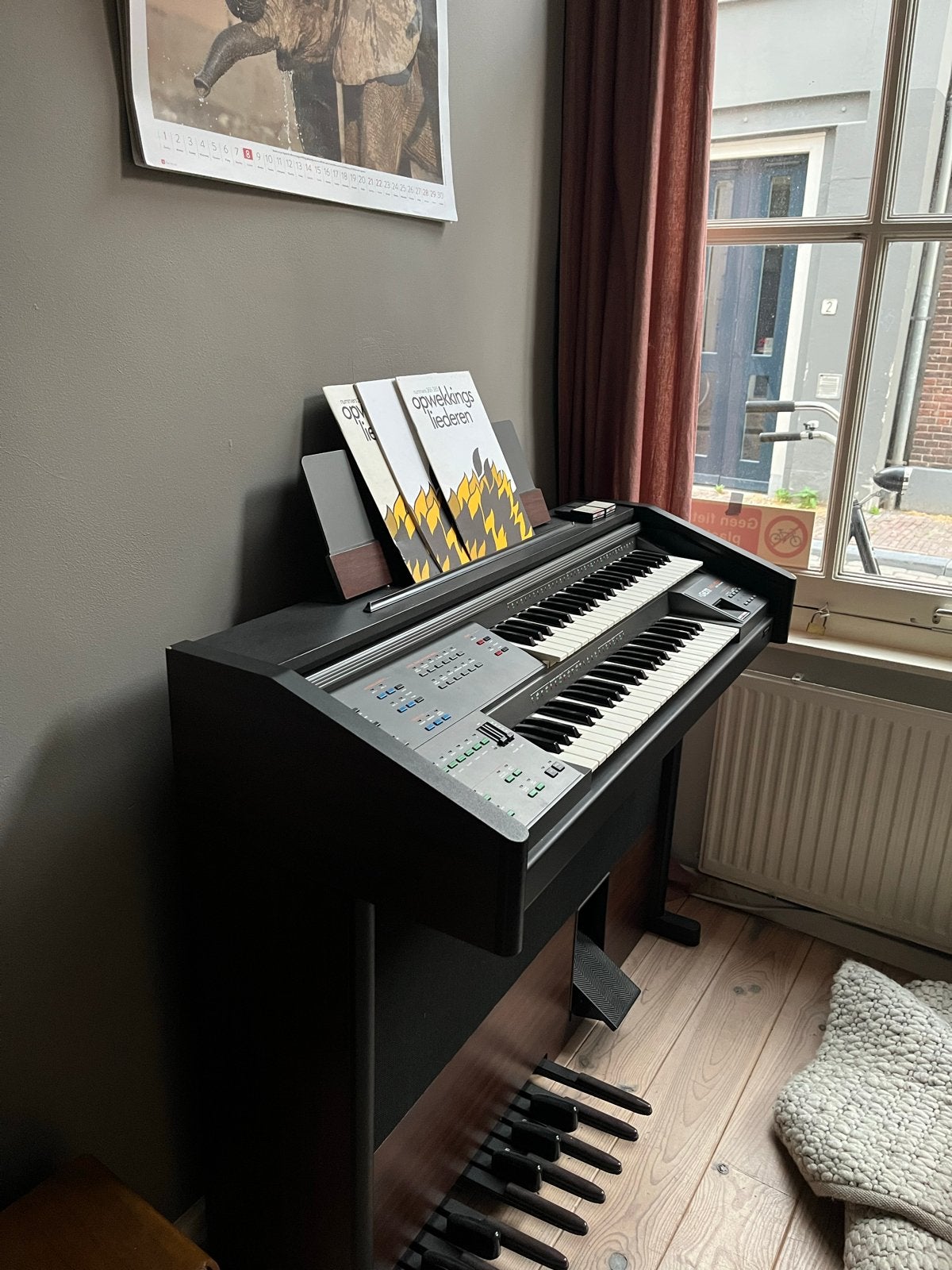GEM MK-10M elektrisch orgel, Muziek en Instrumenten, Ophalen, Gebruikt, 2 klavieren, Orgel