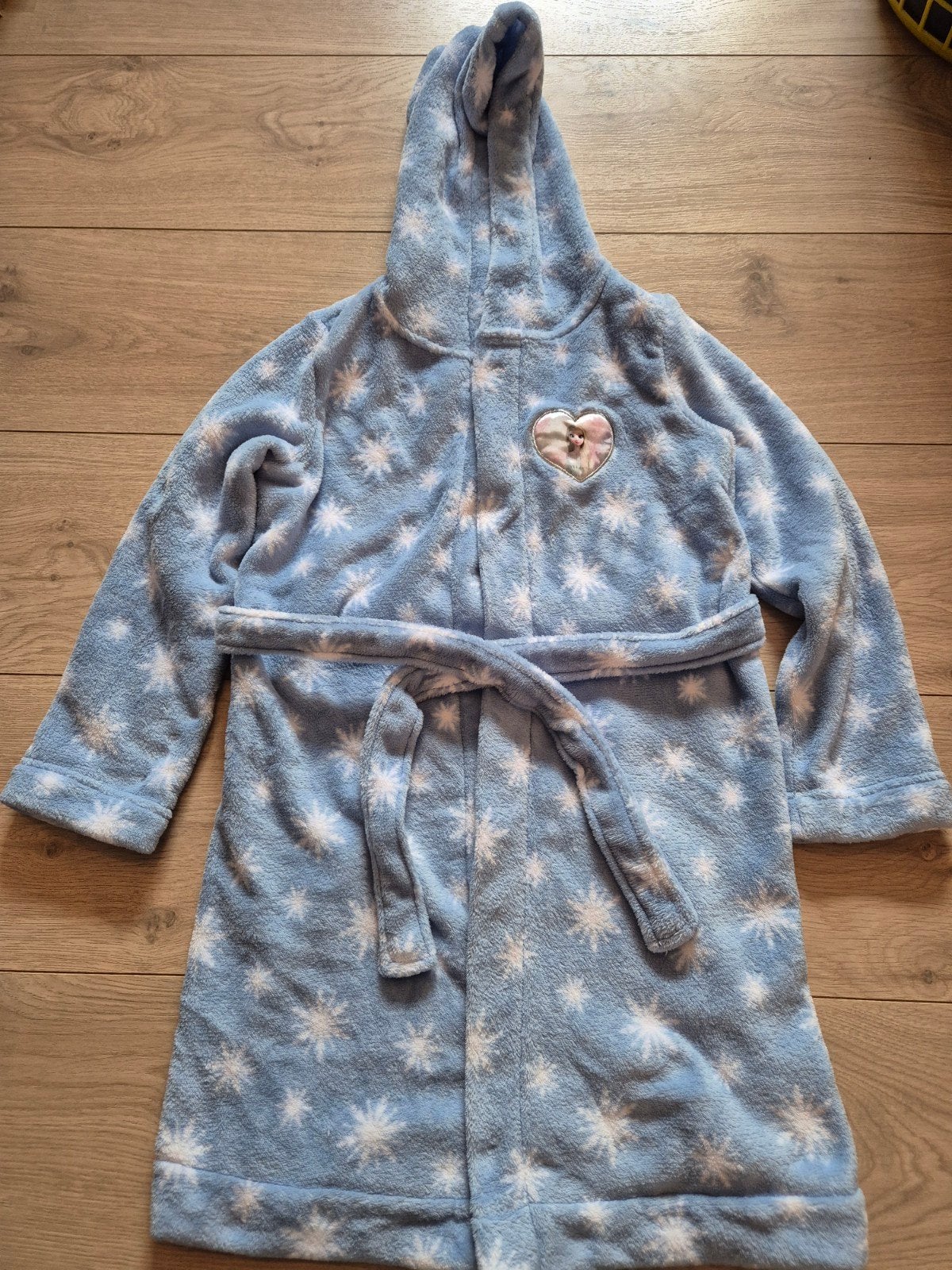 Frozen Elsa Badjas Lichtblauw Maat 122-128 ZGAN, Disney, Nacht- of Onderkleding, Meisje, Ophalen of Verzenden