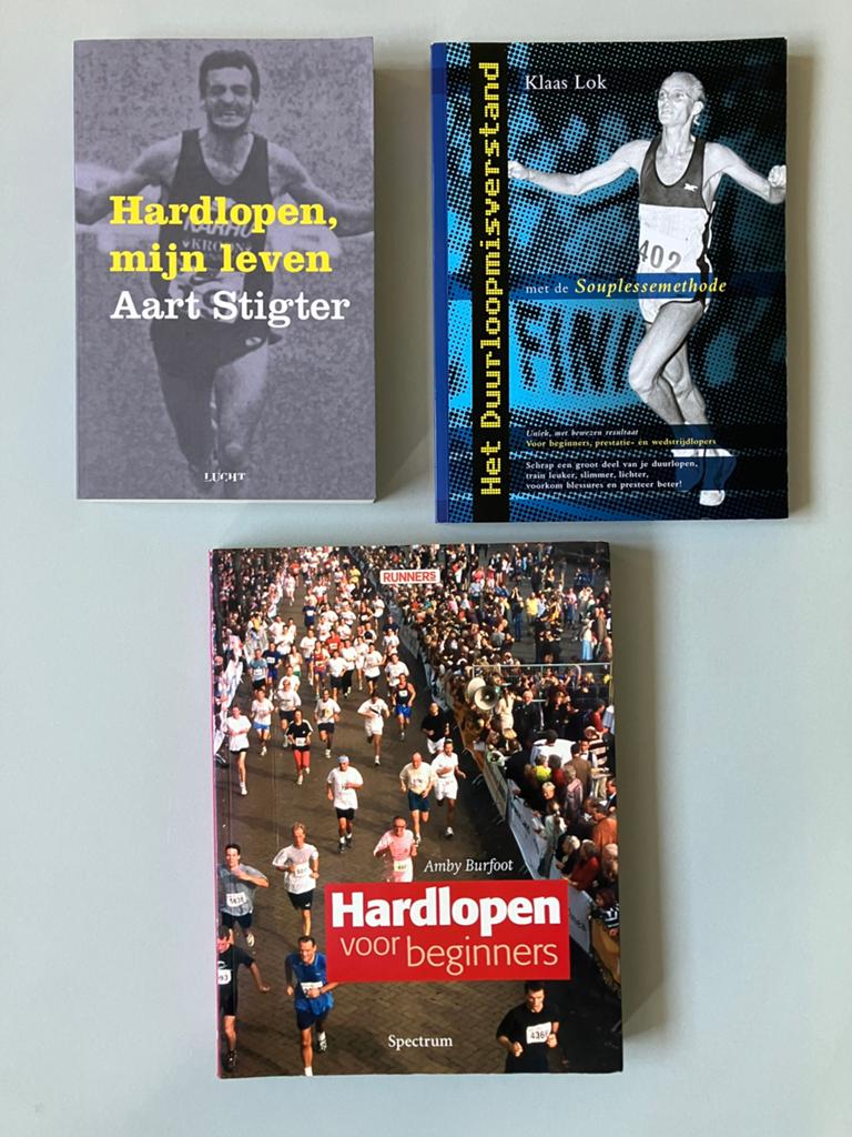 3 boeken over hardlopen, Ophalen of Verzenden, Zo goed als nieuw, Overige typen, Overige merken