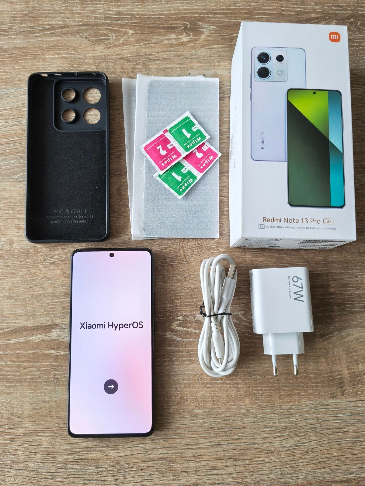 Xiaomi Redmi Note 13 Pro 5G - 256GB / 8GB RAM - Complete Set, Overige modellen, Ophalen of Verzenden, Zo goed als nieuw, Zonder simlock