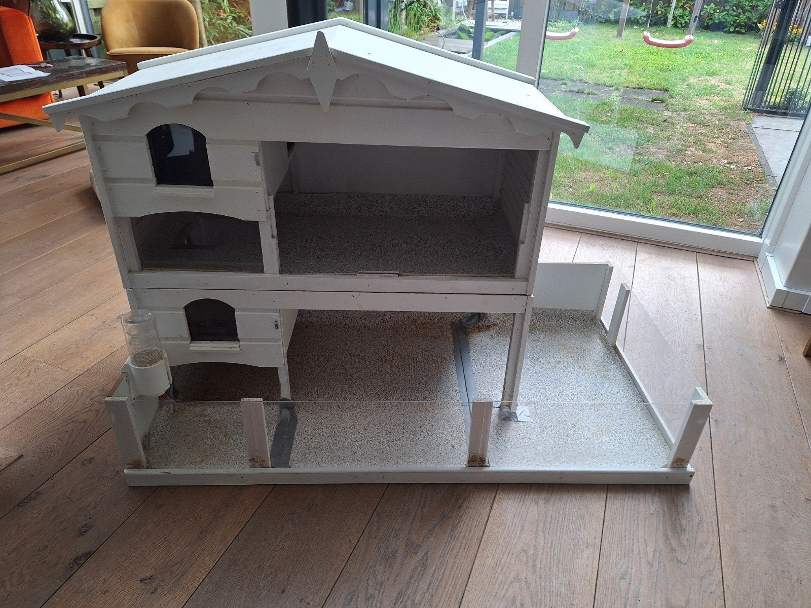 Groot caviahuis, Ophalen, 90 cm of meer, Hok, Cavia