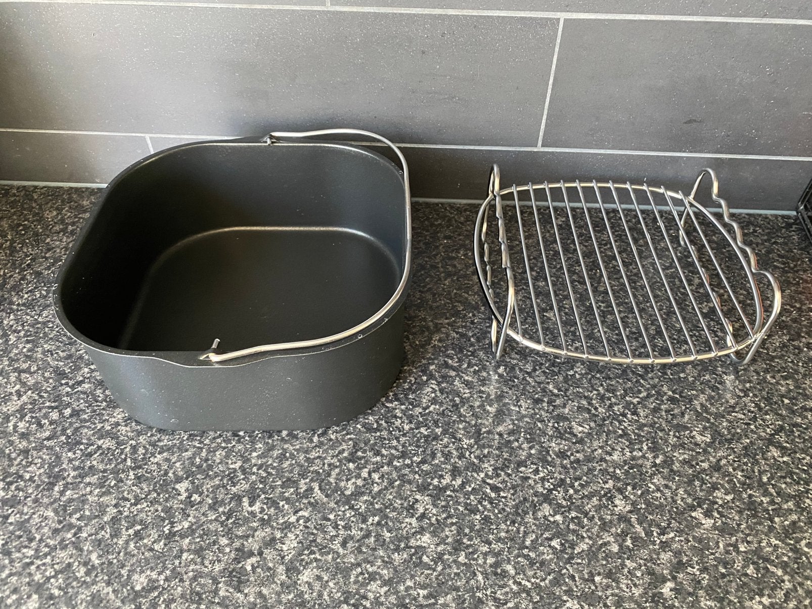Airfryer accesoires, Ophalen of Verzenden, Zo goed als nieuw, Airfryer