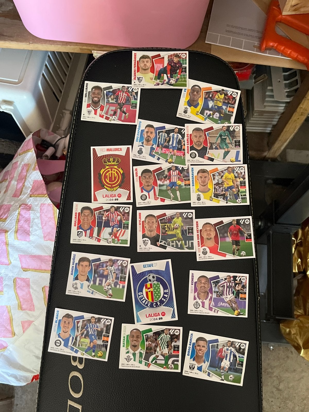 Voetbalplaatjes La Liga 24-25 - Diverse Spelers, Ophalen, Zo goed als nieuw, Stickers en Plaatjes
