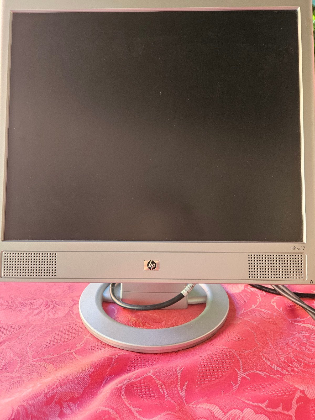 HP vs17 17-inch LCD Monitor met ingebouwde speakers, Computers en Software, Gebruikt, Ophalen of Verzenden, HP, VGA