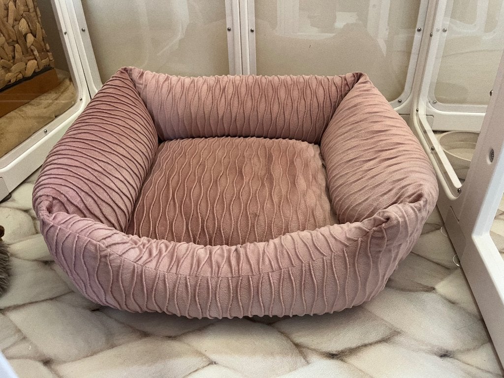 Hondenmand / kattenmand Adori Lahore roze, Ophalen of Verzenden, Gebruikt, Polyester