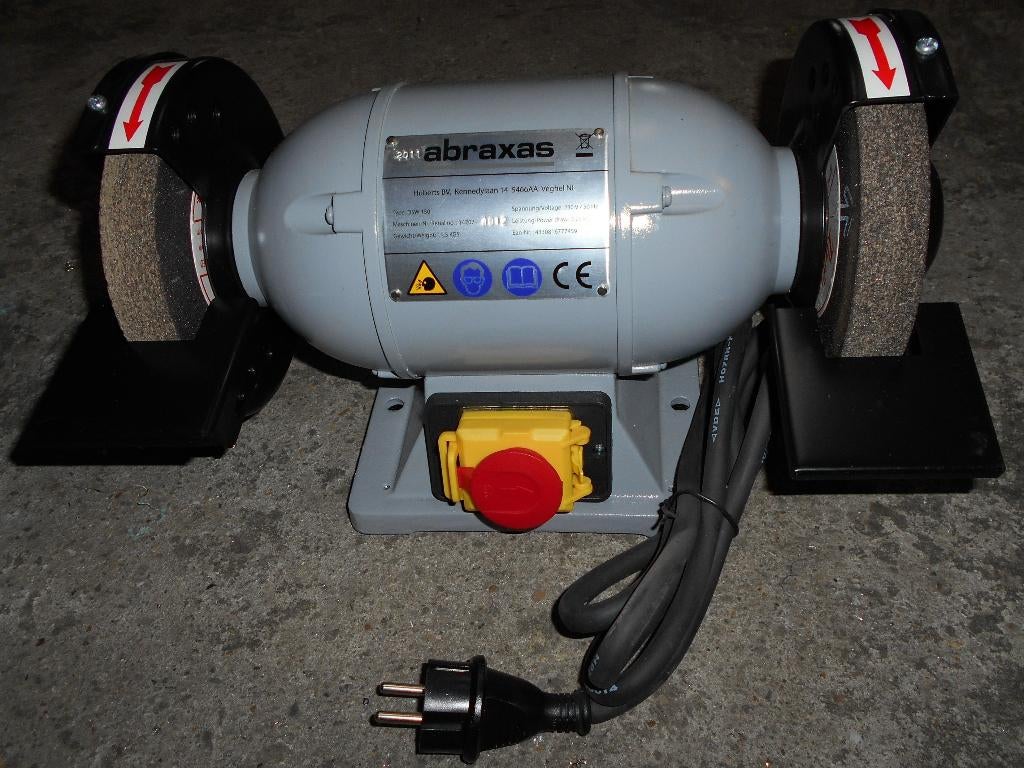 Werkbankslijpmachine, Abraxas / Huvema, DSW150, Doe-het-zelf en Verbouw, Gereedschap | Slijpmachines, Ophalen of Verzenden, Nieuw