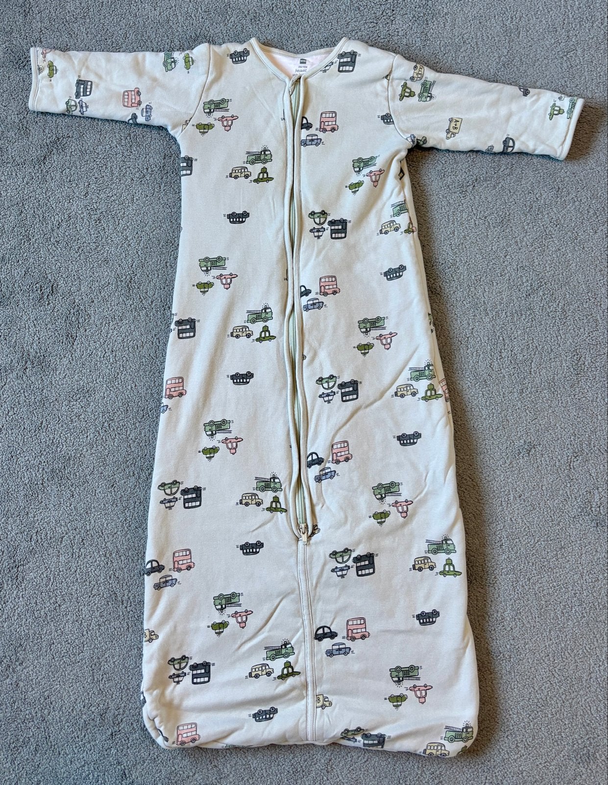 Comfortabele babyslaapzak Hema (86/104), Wasbaar, Meerkleurig, Slaapzak, 86 cm