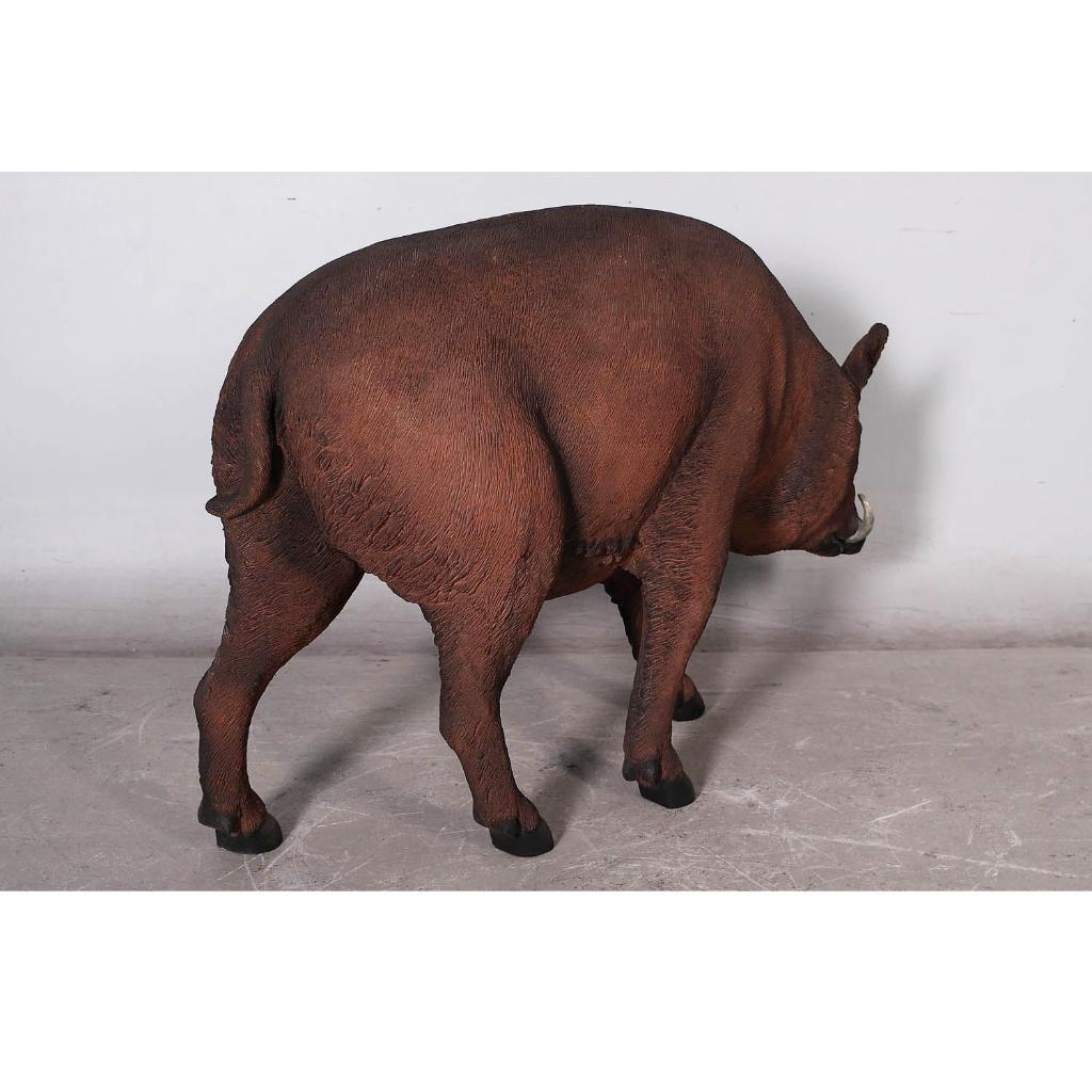 Wild Boar beeld – Wild Zwijn Lengte 119 cm, Ophalen, Nieuw, Overige soorten, Overige typen