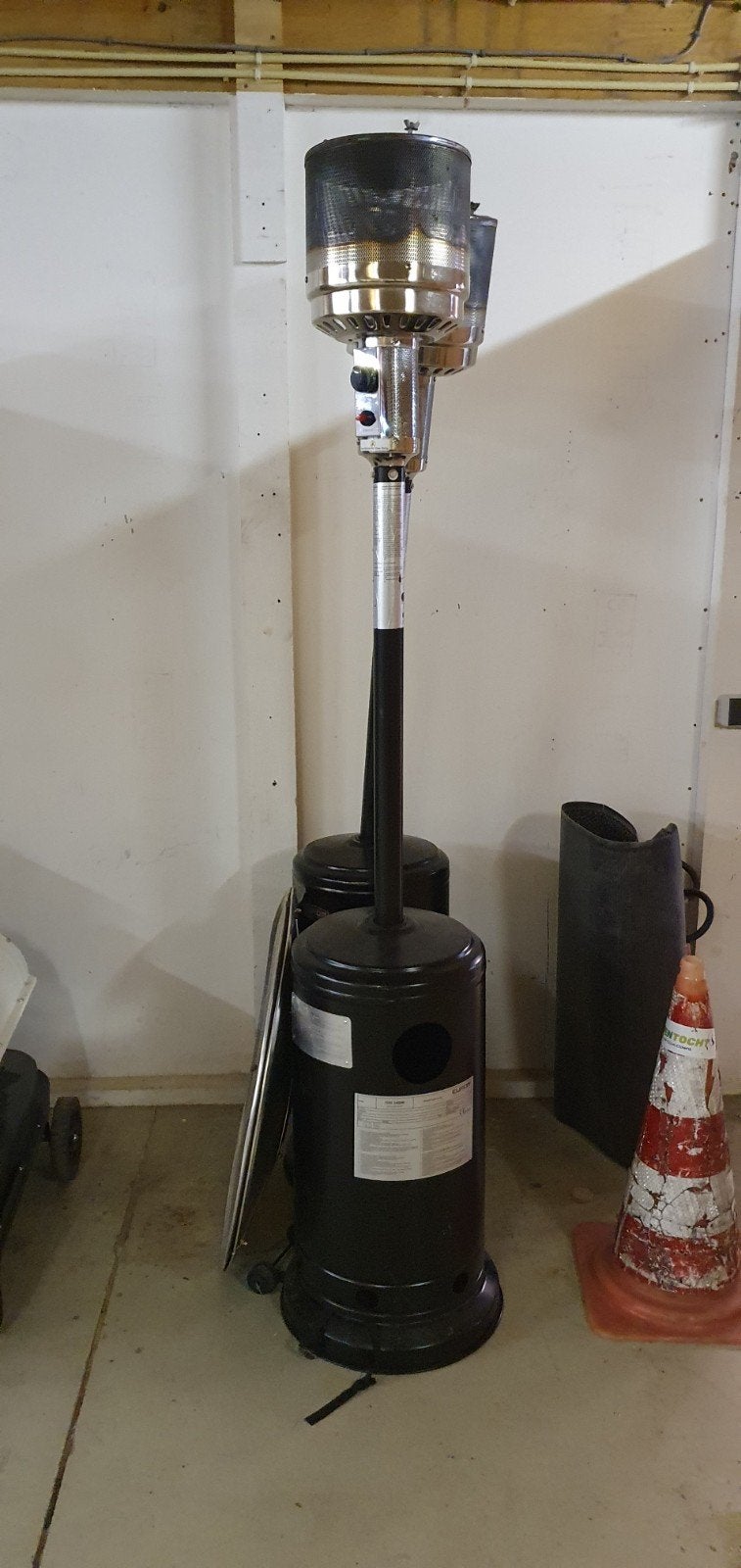 CliniClowns - Eurom THG 14000 Terrasverwarmer - €50,-, Tuin en Terras, Ophalen, Gebruikt, Gas, Vloer