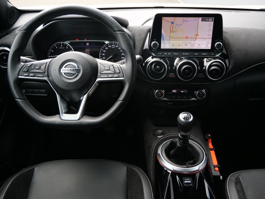 Nissan Juke 1.0 DIG-T 115pk N-Design Camera / Keyless / Navi, Auto's, Nissan, Voorwielaandrijving, Euro 6, Automatische klimaatregeling