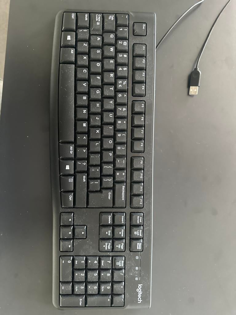 Keyboard Logitech K120, Computers en Software, Toetsenborden, Ophalen of Verzenden, Zo goed als nieuw