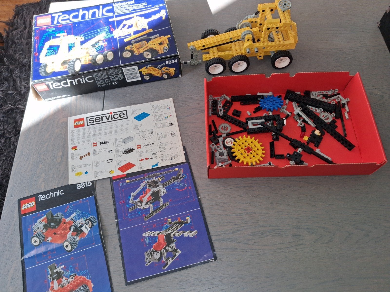 LEGO Technic 8034 vintage, Ophalen of Verzenden, Gebruikt, Overige merken