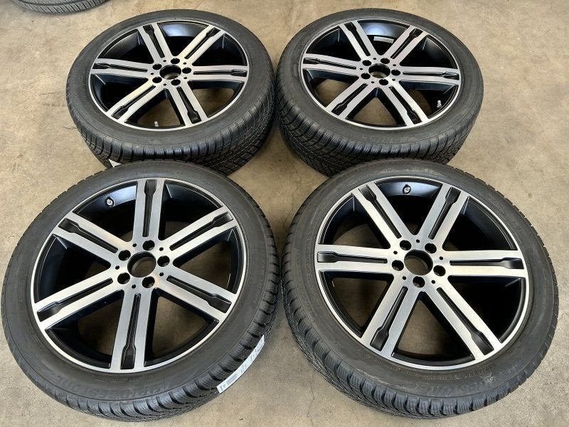 20 inch originele velgen + winterbanden Mercedes GLB GLA, 18 inch, -, -, Banden en Velgen