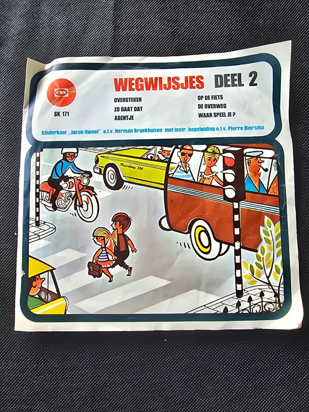 Wegwijsjes - Deel 2 - Kinderkoor Jacob Hamel - Single, Gebruikt, Ophalen of Verzenden, EP, Fotohoes