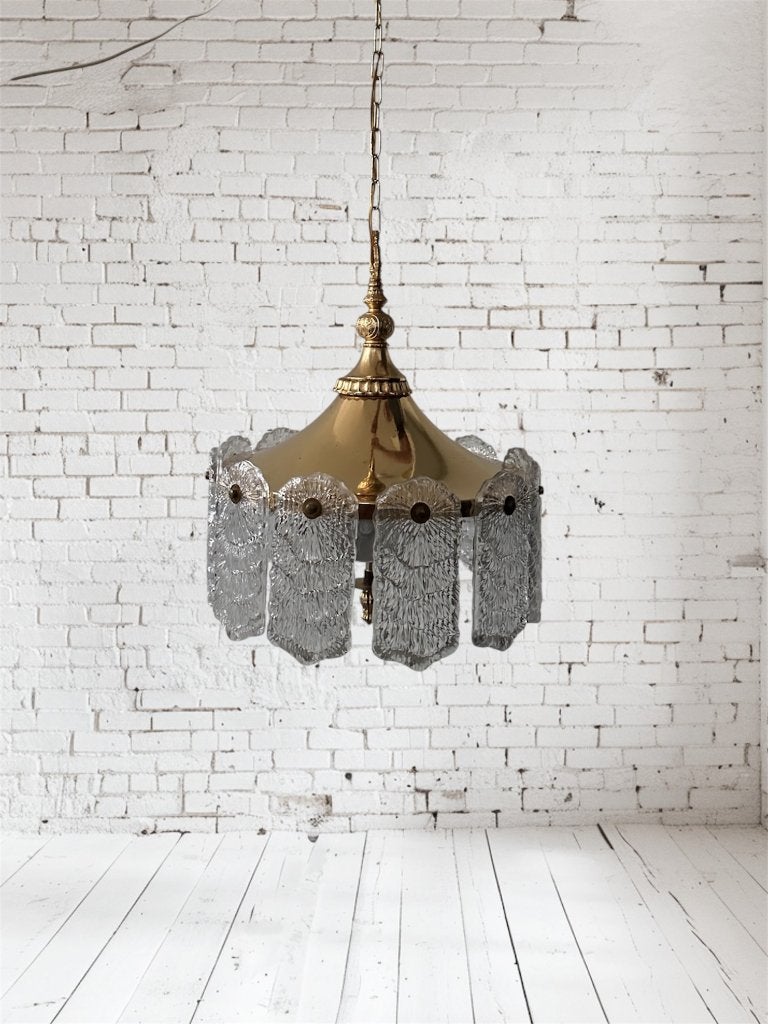 SALE: vintage design Doria Leuchten hanglamp, Ophalen