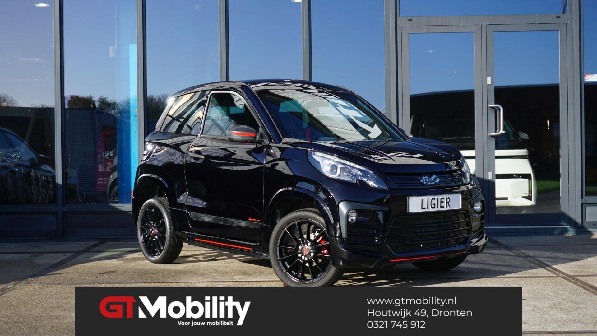 Ligier JS60 Sport Ultimate Diesel 2024 | Zwart | Brommobiel, Gebruikt, Ligier