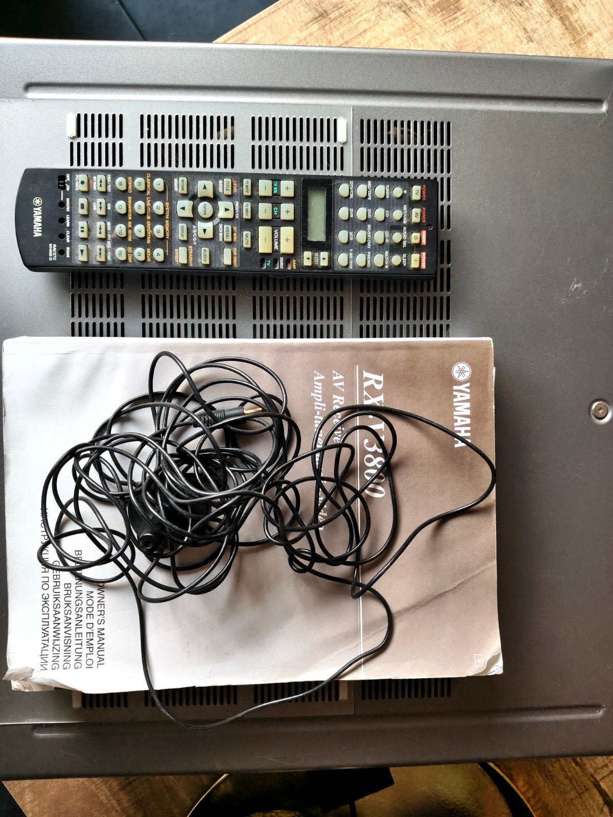 Yamaha RX-V3800 AV Receiver., Yamaha, Ophalen of Verzenden, Zo goed als nieuw, 120 watt of meer