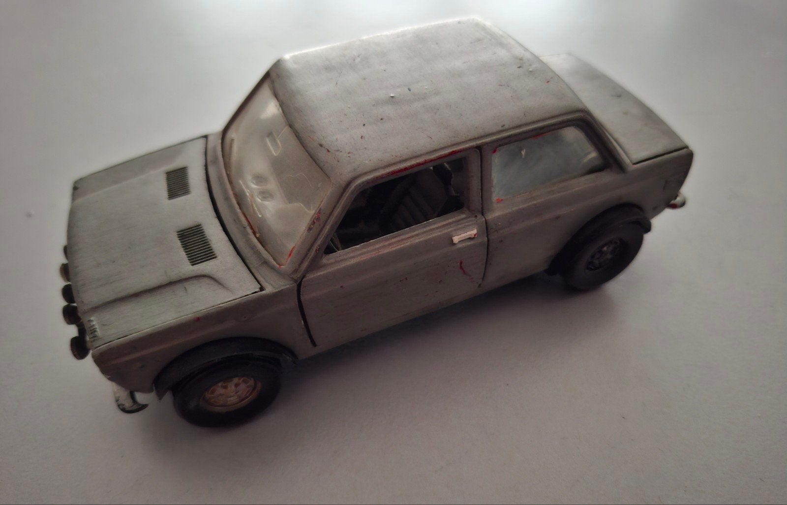 Politoys Fiat 128 - Vintage speelgoedauto, Hobby en Vrije tijd, Verzenden, Gebruikt, Overige merken