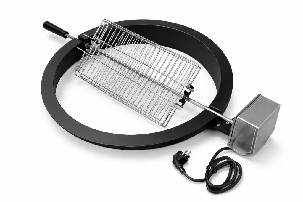 Kamado Rotisserie 21 Inch Large draaispit + platte basket, Ophalen of Verzenden, Nieuw