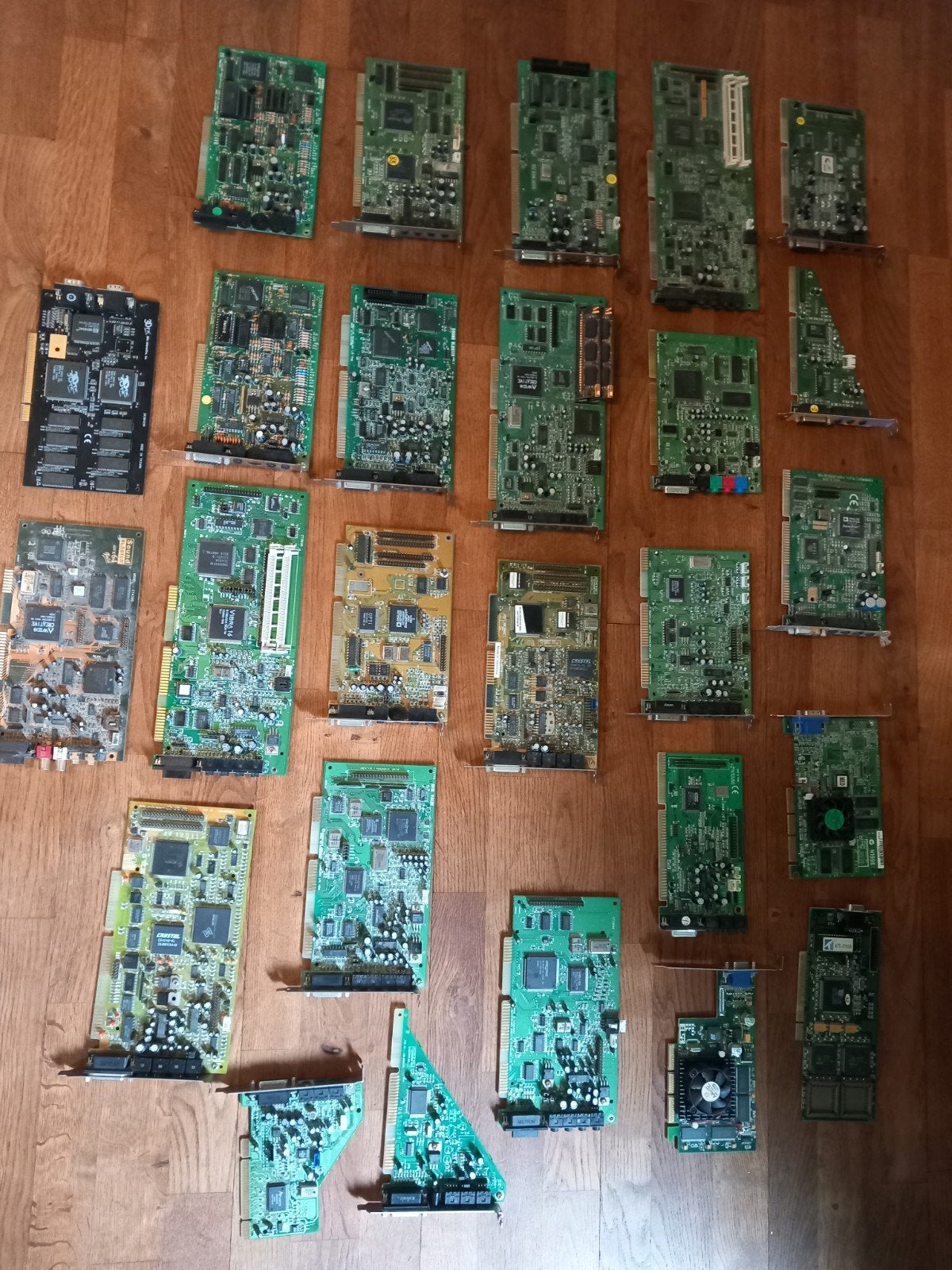 grote verzameling isa soundcards apg en pci videokaarten, Ophalen of Verzenden